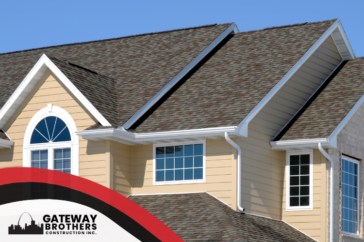 A well-maintained, leak-free roof in Eureka, inspected by Gateway Brothers Construction.