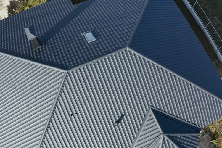 Green roofing materials displayed by Eureka roofing contractors.