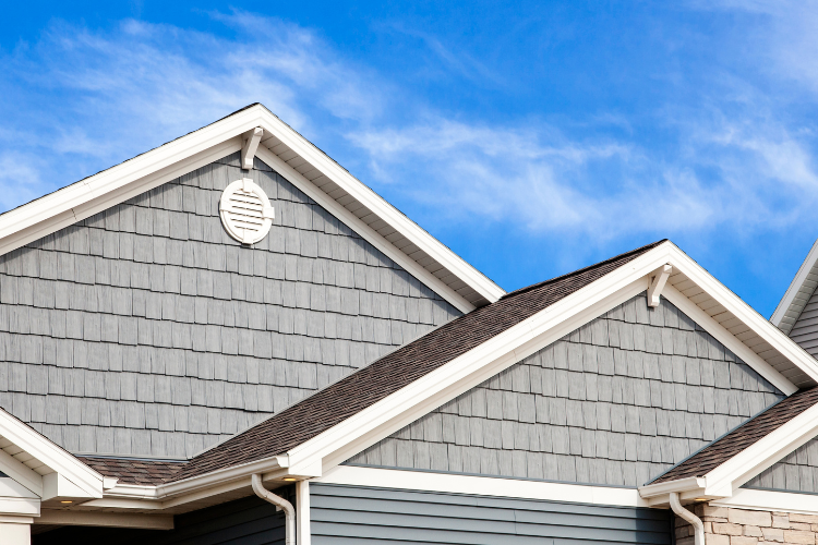 Pacific home with secure and clean roof and gutters